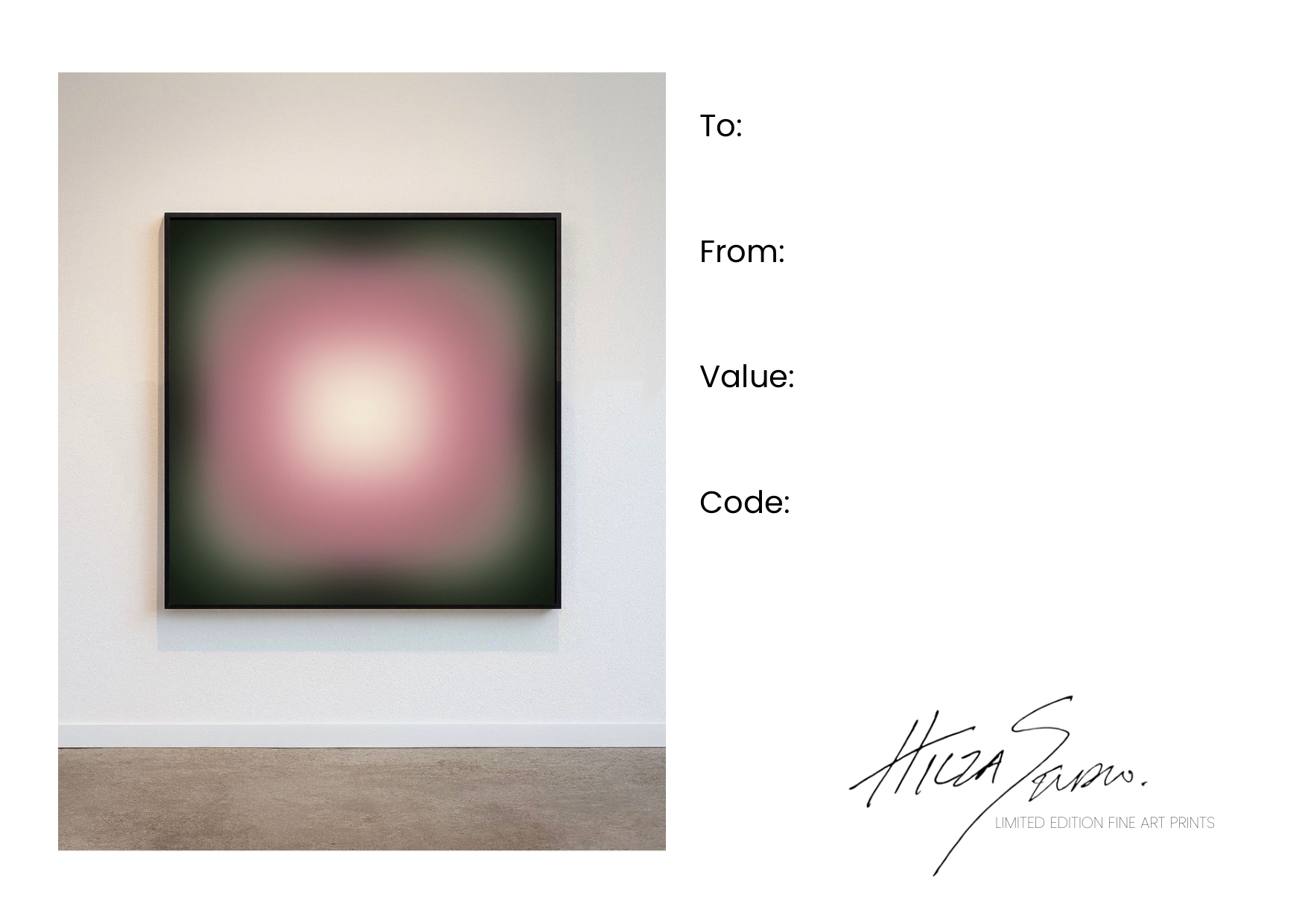 Hilza Studio Gift Card